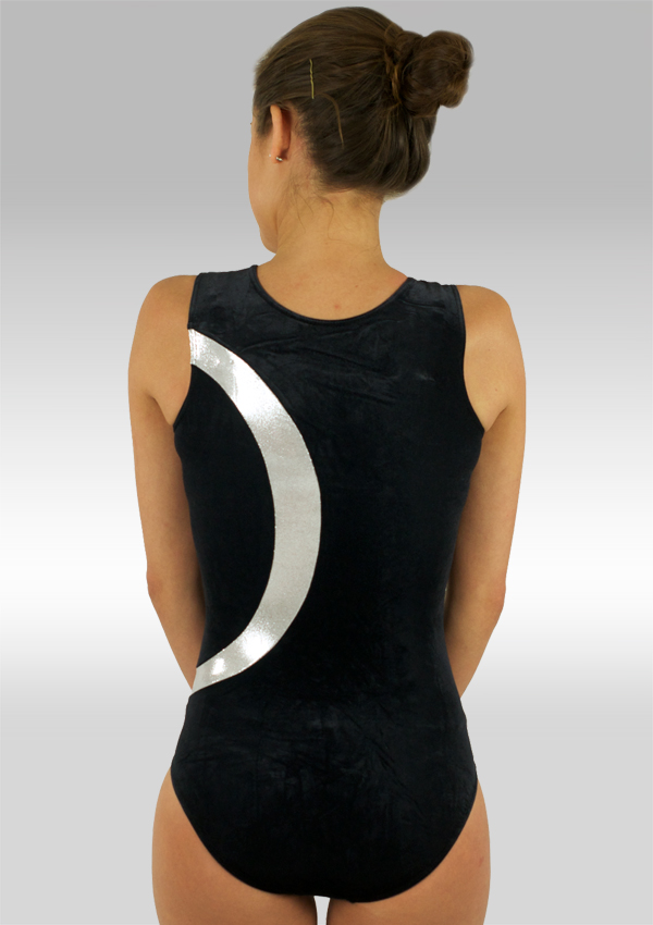 Leotard V499 black / pink