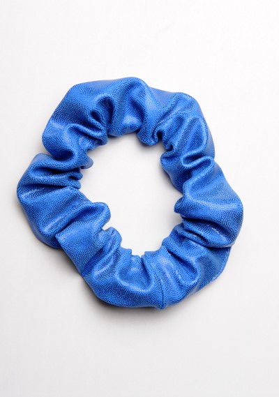 Scrunchie wetlook oil Blue HO004