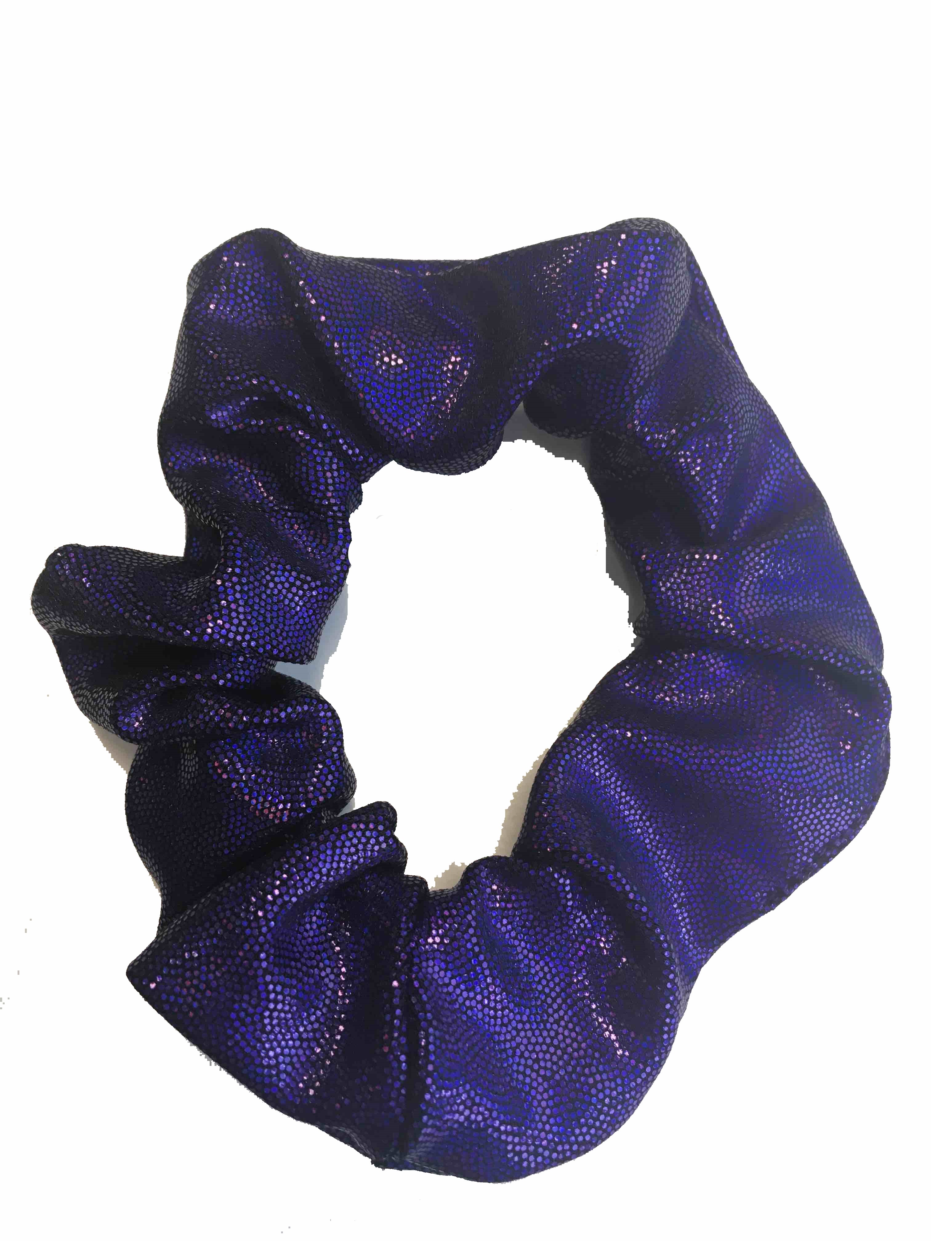 Scrunchie wetlook oil purple HO102