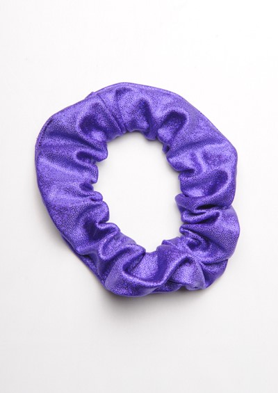 Schrunchie wetlook metallic